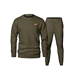 JMIERR Men's 2 Piece Outfits Knit Jacquard Pullover Sweatshirt Tracksuit & Joggers Sweatpants Sweatsuit Sets with Pockets