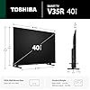 TOSHIBA 40" Class V35 Series LED FHD Smart Fire TV, Voice Remote with Alexa, Stream Live TV Without Cable