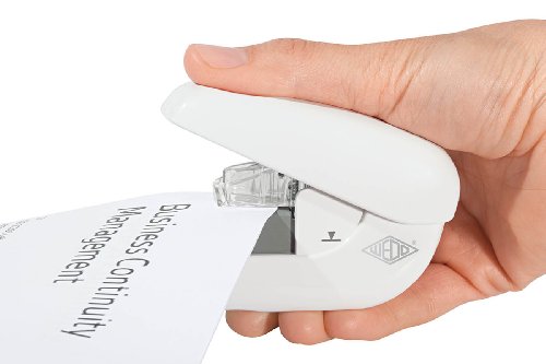 Agrafeuse sans agrafes Wedo 1272000 pour assembler vos documents sans métal - 2