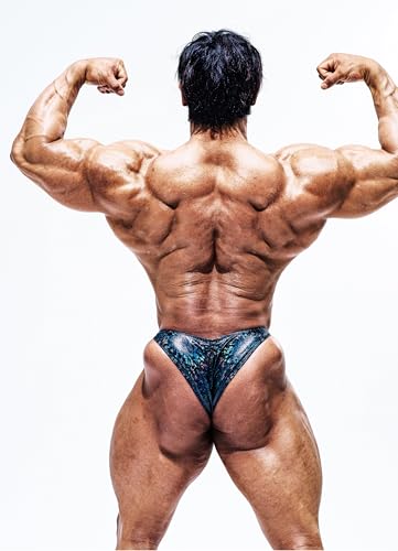 Bodybuilding Posing Trunks – Handmade in Korea, Competition-Ready - HOLOGRAM4