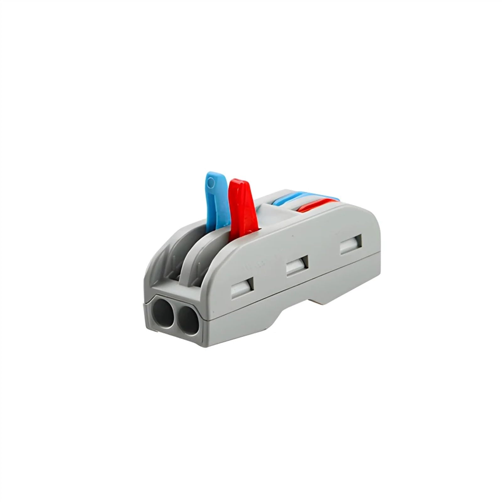 Morsettiera connettore cavo rapido 222 Conduttore in filo di plastica con giunzione a molla compatta universale 10 PZ(222-421)