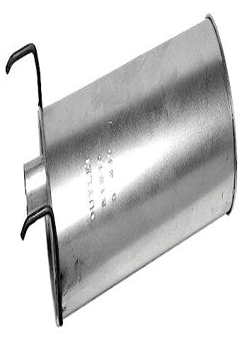 Image of Walker Quiet-Flow SS 21315 Direct Fit Exhaust Muffler 2.25 inch Inlet (ID) 2.25 inch Outlet (ID) for Chevrolet Classic
