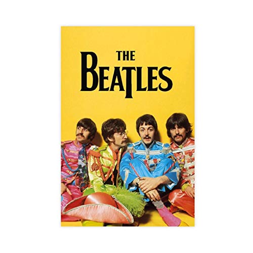 Poster sur toile The Beatles 9 légendaire Rock Band Décoration de chambre à coucher, de sport, de bureau, de salle de… - Les Beatles, Paul McCartney, John Lennon, RIngo Starr, George Harrison Poster sur toile The Beatles 9 légendaire Rock Band Décoration de chambre à coucher, de sport, de bureau, de salle de…