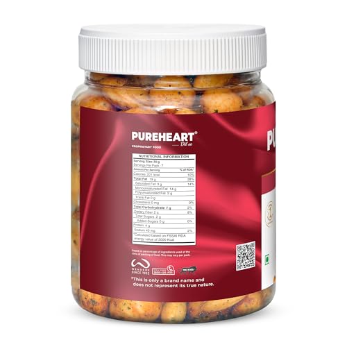 Image of PUREHEART Nutmix Ibiza Mix | Premium Macadamia (40%), Cashew, Peeled Almond Roasted Nuts l Party Mix with Island Soul- Herbs & Chilli Flavor| High Protein Party Snack | 230g