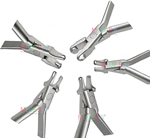 Medesy Alicate de ortodoncia transparente para alineador, alicates térmicos (alicates verticales, alicates perforadores de agujeros, mini alicates