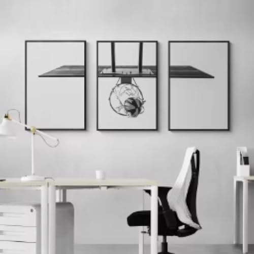 Affiches de basket-ball pour une déco de chambre ado moderne