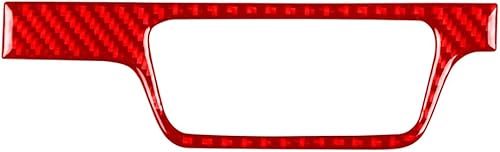 Miniatura 3 de Lirun Car Headlight Switch Panel Frame Vent Button Decoration Inner Cover Trim Fit For Kia Forte Cerato K3 2019 2020 2021 2023, Red (Fit Right-Hand