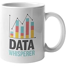 Data Whisperer, Data Analyst, Scientist or Engineer Coffee & Tea Mug Cup 11oz
