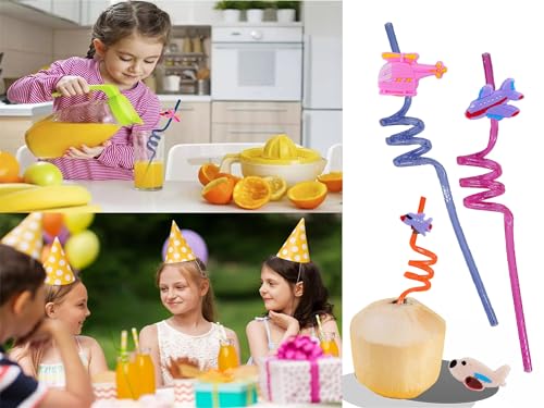 24 pitillos reutilizables para fiestas y playa miniatura 5