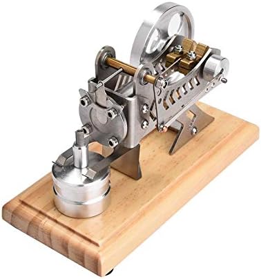 Wifehelper LED Air Stirling Engine Funny Education Electricity Power Generator Model Education Model Toy Kit