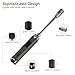 TONYFUL Butane Lighter Long Neck Torch Lighter, Jet Flame Windproof Lighter with Visual Fuel Window, Refillable Lighters for Candle, Camping, Fireplace, BBQ(Fuel Not Included)