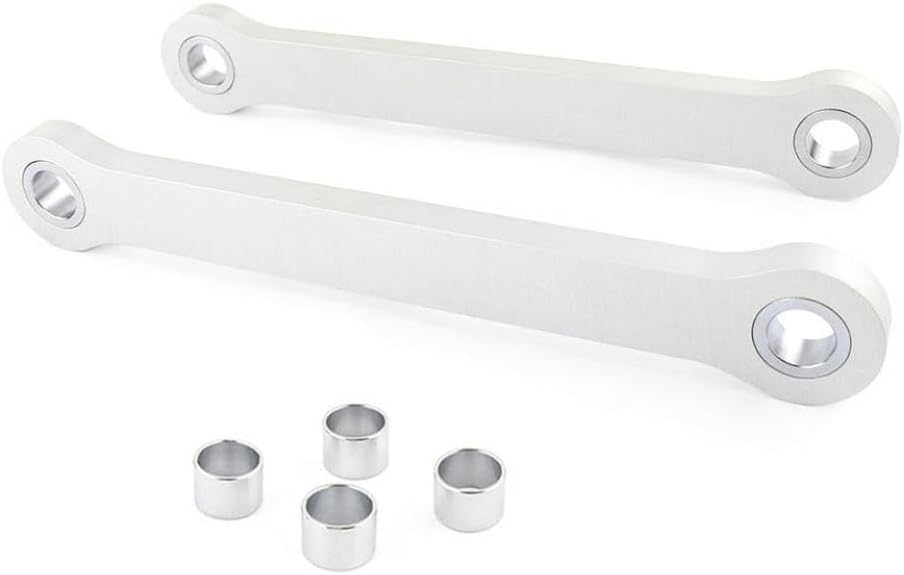 Motorcycle Lowering Link Suspension Drop Fits ZX10R ZX-10R Models 2004 2005 2006 2007 2008 2009 Compatible with Similar Bikes(Black)