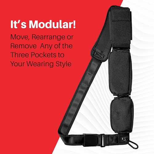 Passport CrossBody Bag - 3x Pocket Tactical Sling for your Travel Essentials…2