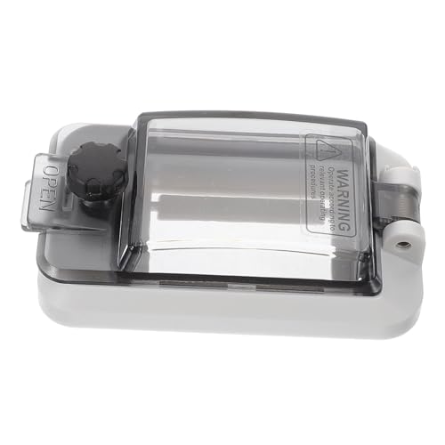 ledmomo サーキットブレーカーカバー スイッチ マルチ アダプタ コードハイダー 電源コード 無線 電気透明カバー 電源カバー 回路分配カバー 回路配電ボックス 配電ブレーカーボックス PC