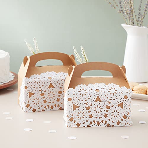 Juvale 200 White Lace Paper Doilies, 12 Inch Round Medallion Disposable Wedding Placemats, Bulk #TOP2