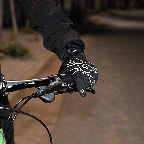 Sunbaca Luvas de Ciclismo de inverno Dedo Cheio de Tela Sensível Ao Toque Anti-slip Bicicleta Luvas