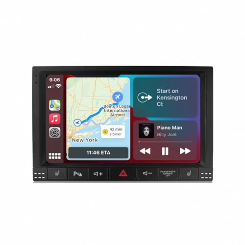 Navegador GPS para VW Touareg 2002-2012 con mapas de Europa pantalla de 4 núcleos y 16GB