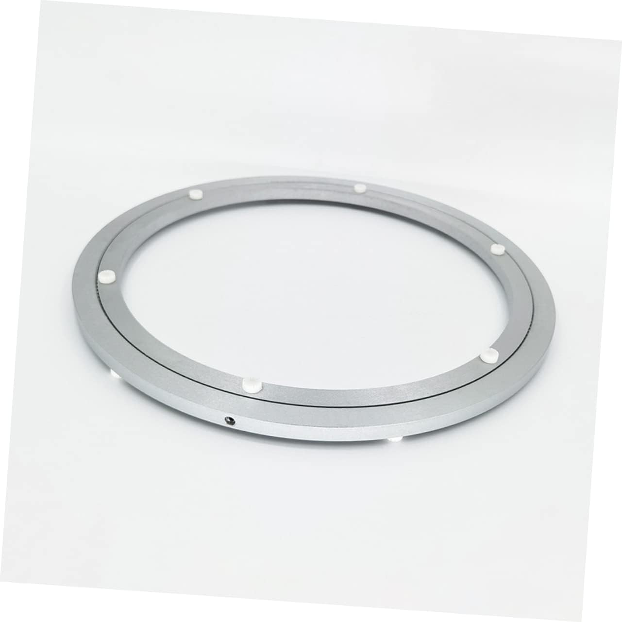 Aluminium Alloy Dining Table Rotating Bearing Turntable Base 8-Inch Swivel Plate for Lazy Susan Sturdy and Stable for Home and Restaurant Use
