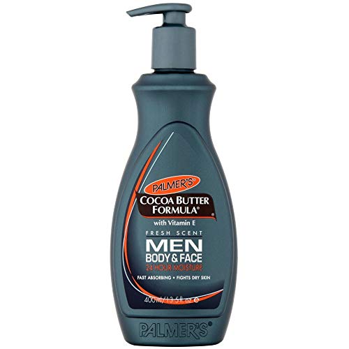 Palmer's Cocoa Butter Formula Men Body & Face Moisturizer 13.5 oz ( Pack of 3)