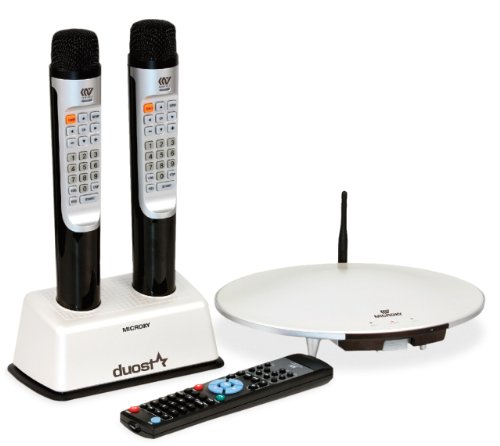 MicroKY Duostar Portable Wireless Karaoke With 5000 English Songs - MicroKY KHM500