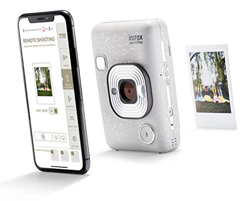 Fujifilm Câmera Instantânea Híbrida Instax Mini Liplay - Pedra Branca