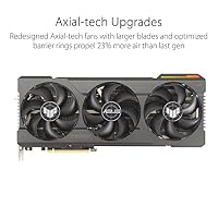 ASUS TUF Gaming GeForce RTX 4080 16GB OC Edition GDDR6X Gaming Grafikkarte (DLSS 3, PCIe 4.0, 16GB GDDR6X, 2X HDMI 2.1a, 3X DisplayPort 1.4a, TUF-RTX4080-O16G-GAMING) + Indiana Jones – Ansicht 5
