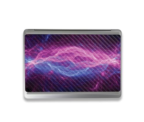 Image of MightySkins Carbon Fiber Skin Compatible with Microsoft Surface Laptop Studio 2 (2023) Full Wrap Kit - Raw Energy | Protective, Durable Textured Carbon Fiber Finish | Easy to Apply | Made in The USA