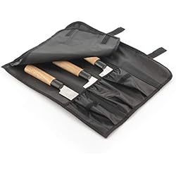 InnovaGoods - Set de Cuchillos Japoneses con Funda de Transporte Profesional Damas·Q