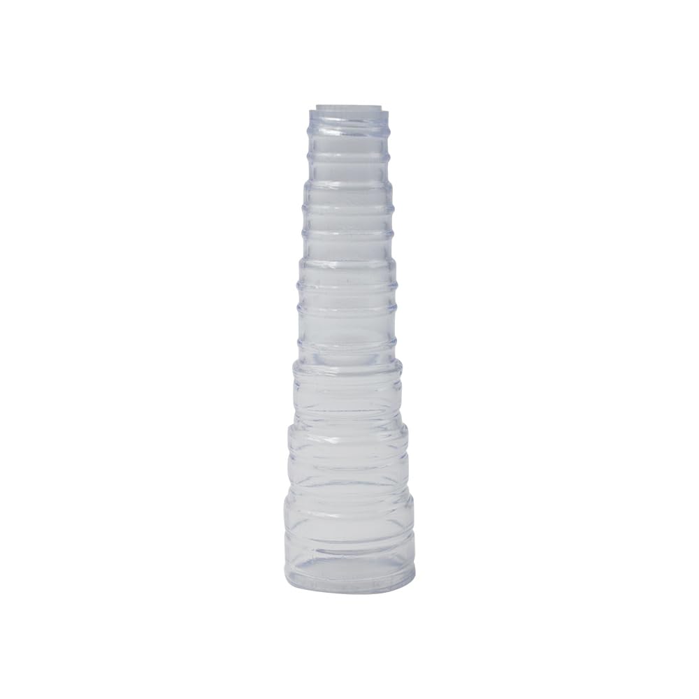 Raccord linéaire adaptateur PVC transparent pour tube d'évacuation de condensat diamètre 16. 18 et 20 Réf 0023GL