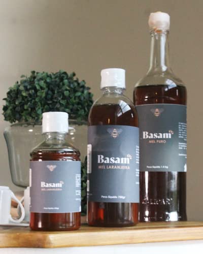 MEL DE ABELHA 100% PURO Basam - Laranjeira (1,4 kg)