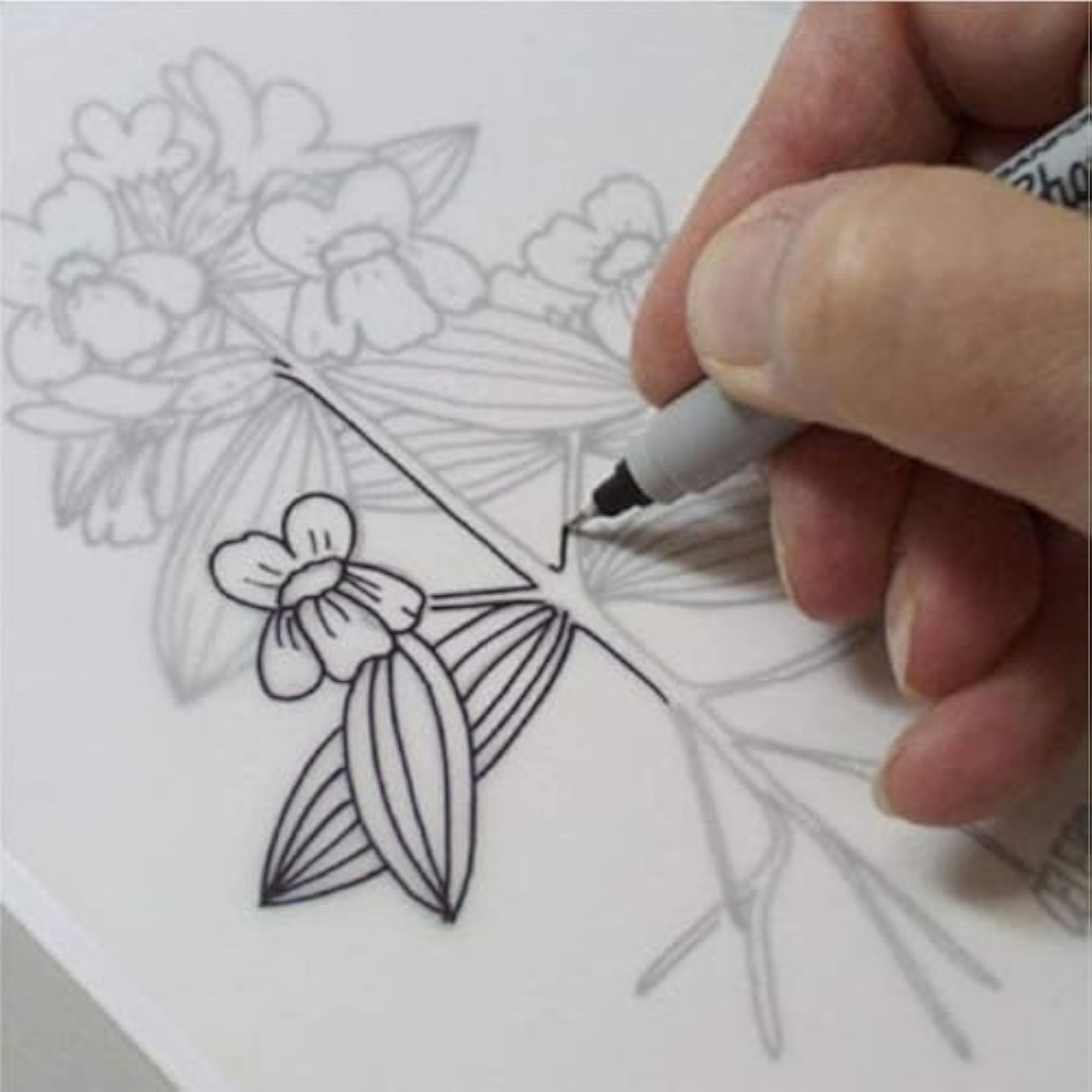 A4 Size Artist's Tracing Paper, 50 Sheets, Translucent