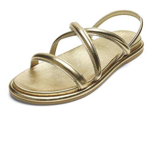 OLUKAI Tiare Women's Strappy Sandals, Premium Leather & Stylish Design, All-Day Comfort & Support