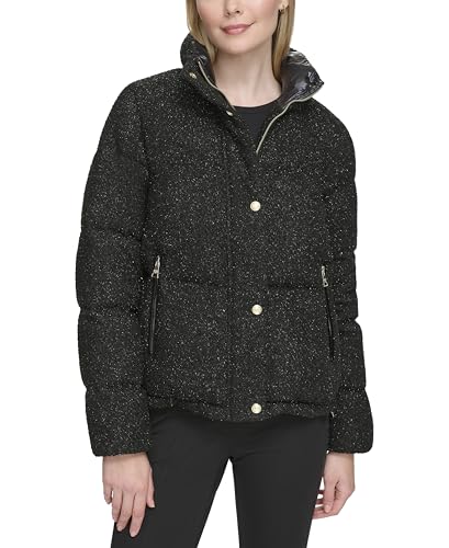 KARL LAGERFELD Women's Fancy Occasional Sparkle Puffer2