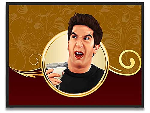 Ross Geller Poster 12" x 16" - David Schwimmer Birthday Gift Friends I'm Fine Chandler Bing Phoebe Buffay Rachel Green Ross Monica Geller