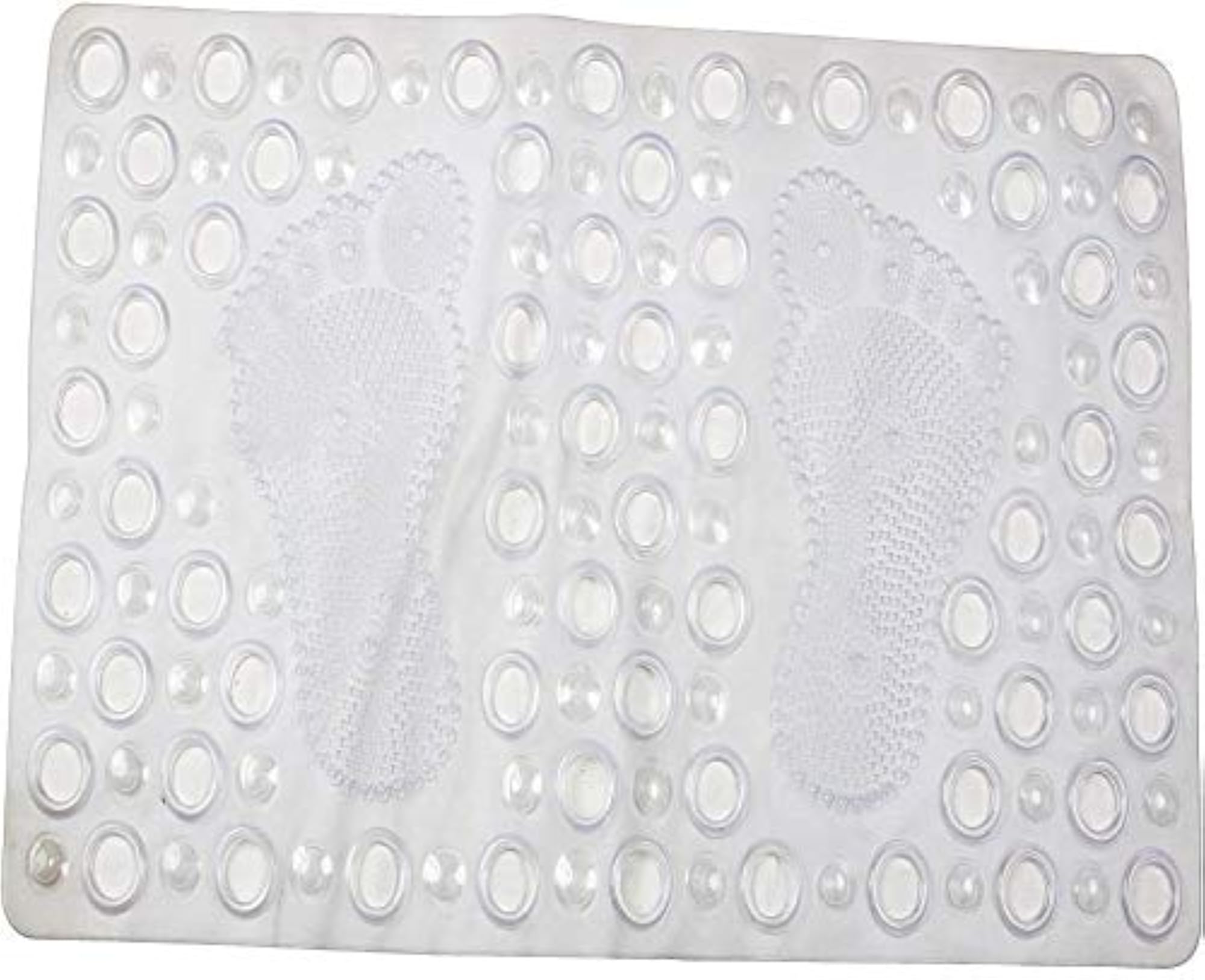 Solid Shower Mat Antiskid Combo of 2