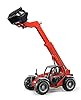 bruder 02125 - Pala telescopica Manitou MLT 633, veicoli, veicolo da costruzione, macchina da costruzione, carrello elevatore, pala gommata, giocattolo #2