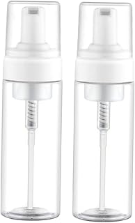 فوميز. زجاجات توزيع من البلاستيك الشفاف سعة 150 مل من قطعتين سعة 150 مل، زجاجات فارغة بلاستيكية شفافة ومضخة للمكياج والتنظيف، زجاجة تعبئة فرعية