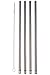 CocoStraw 4 WIDE Stainless Steel Straws + Straw hole LID Extra LONG 30 oz Fits Yeti Tumbler Rambler Cups Brand Drinking Straw (4 WIDE straws + Straw Lid)