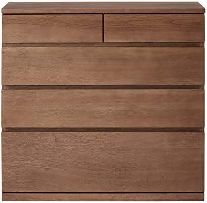 Amazon｜MUJI 無印良品 木製チェスト4段 幅88×奥行44×高さ83cm 