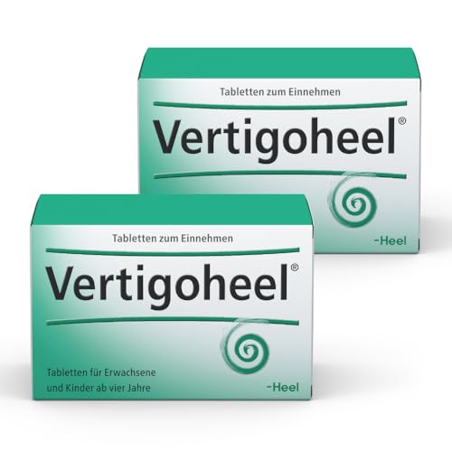 Vertigoheel Tabletten 2x100 Stück - Wirkt natürlich gegen Schwindel | Sehr gute Verträglichkeit und 100% natürliche Inhaltsstoffe