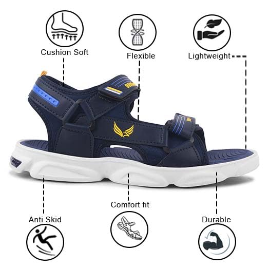 Image of BERSACHE Extra Soft Classic Sandal with Ultra Soft & Flexibility Sandals for Men's