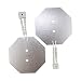Pair of Heating Plates for Bubble Waffle Maker 2 Heating Plates (670W - Top, 745W - Bottom)