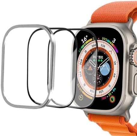 PELLICOLA PROTETTIVA WIGENTO Custodia 2 in 1 TPU con vetro temperato H9 per Apple Watch Serie 9/8/7 41mm | Antiurto