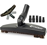 Horsehair Hardfloor Attachment for Wood and Tile Floors plus Vacuum Hose Adapter...