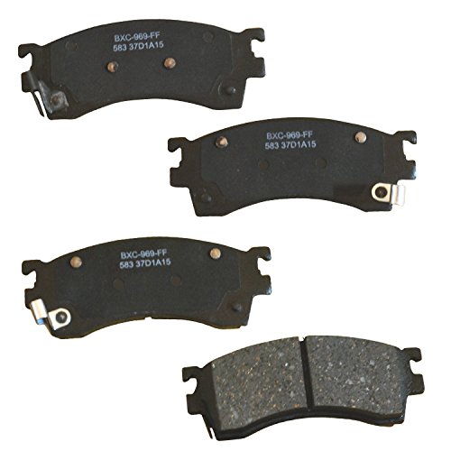 Image of Bendix Premium SBC583 Ceramic Front Brake Pads for Ford Probe 1993, Mazda 626 1993, MX-6 1993