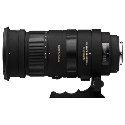 Sigma 50-500mm Ultra Telephoto Zoom Lens