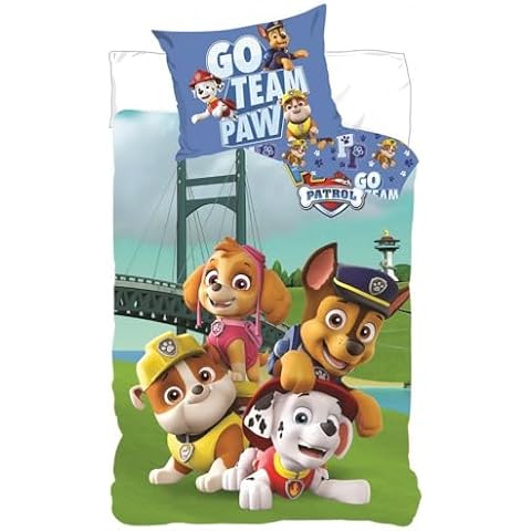 Happy Nemo Paw Patrol Reversible Bedlinen Set Cover
