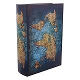 Coffret de rangement discret pour objets de valeur : conçu comme une fausse boîte de rangement en forme de livre, ce coffret dissimulé protège vos bijoux et votre argent en imitant un livre décoratif prisé des amoureux des livres