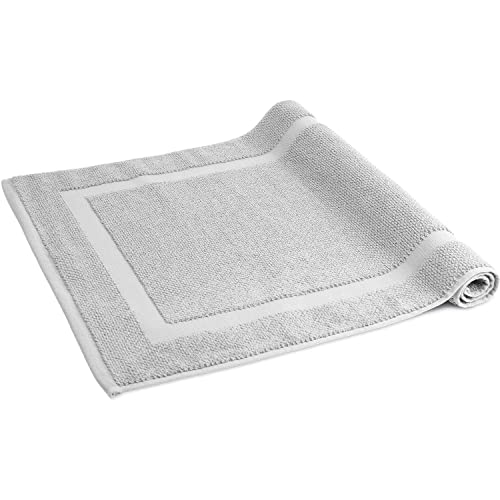 herzbach home Badvorleger 100% Baumwolle | Duschvorleger | 1.000 g/m² | Saugfähig | Waschbar...