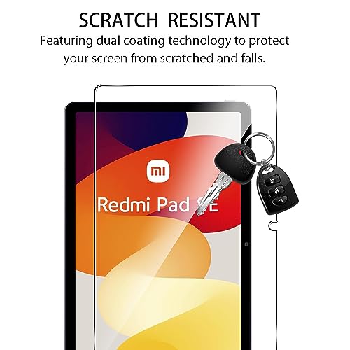 for Xiaomi Redmi Pad SE 11 inch Screen Protector,9H Hardness, Anti-Scratch, Tempered Glass flim, Case Friendly, Anti-Scratch,(2PACK)